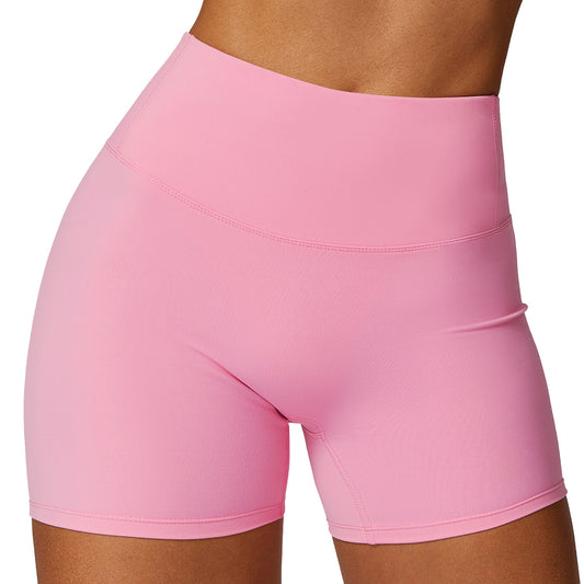 High Waisted Tight Fit Cloud Like Yoga Shorts for Women Butt Lifting Workout Pants Ideal for Running Fitness and Everyday Wear Style 8047