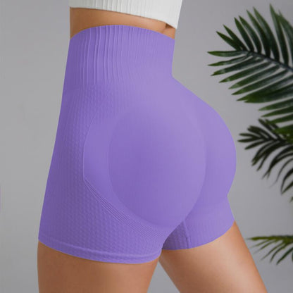 Seamless High Waisted Peach Butt Lifting Yoga Pants Quick Dry Workout Shorts for Women Comfort and Style for Fitness Enthusiasts