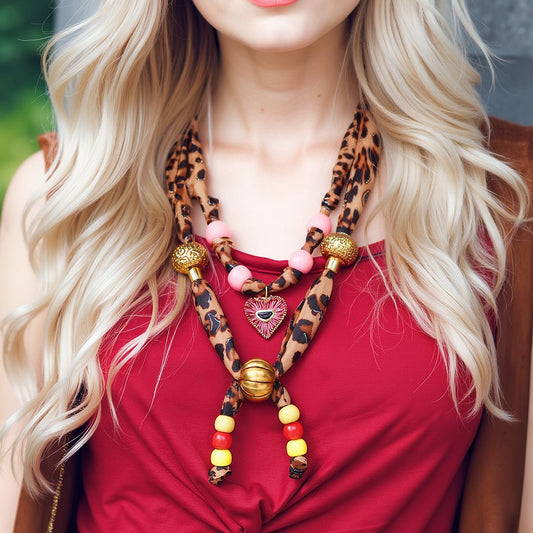 Handcrafted Vintage Wild Style Beaded Layered Necklace for Women - Unique Bohemian Statement Piece with Artisan Flair