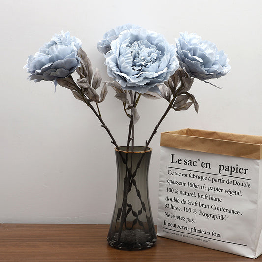 Realistic Faux Peony Flowers - Stunning Home and Party Decor for Indoor Spaces, Perfect for Weddings and Events, and Maintenance-Free Floral Arrangements