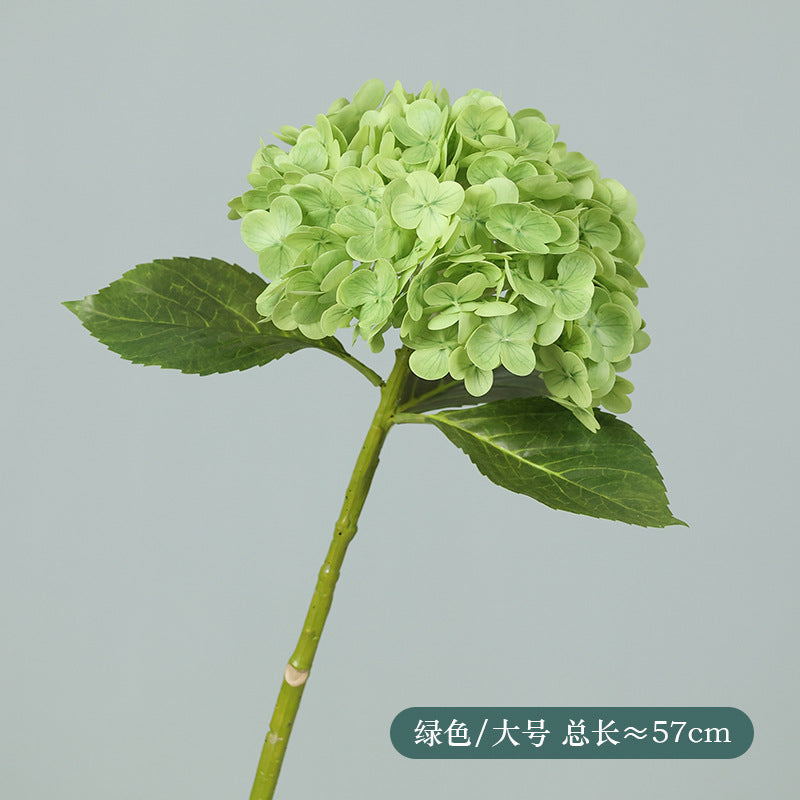 Realistic Touch Hydrangea Artificial Flowers for Home Decor - Perfect for Living Room Arrangements, Weddings, and Photography Props