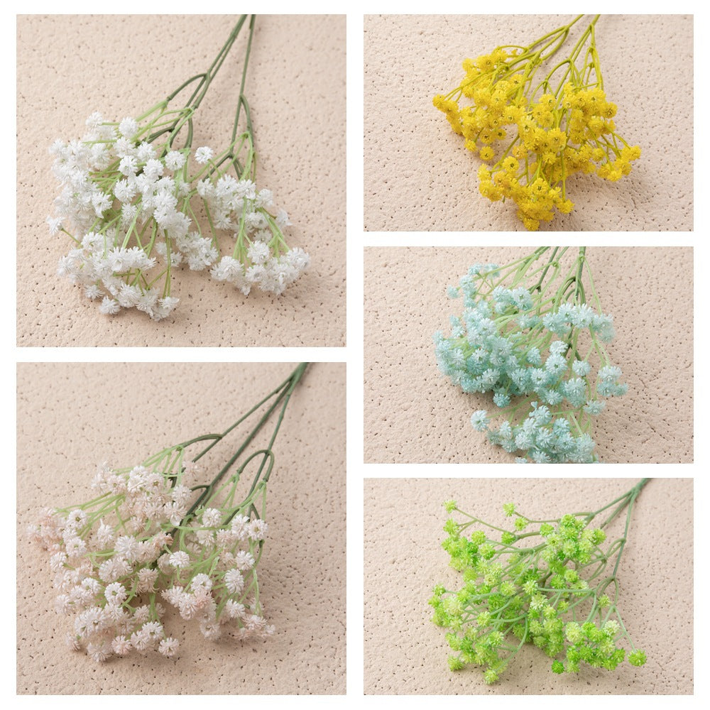 Realistic Soft Foam Baby's Breath Decor for Home, Weddings, and Events - Gorgeous Handheld Bouquets and Aisle Flowers for Stunning Backdrops | Model MW53460