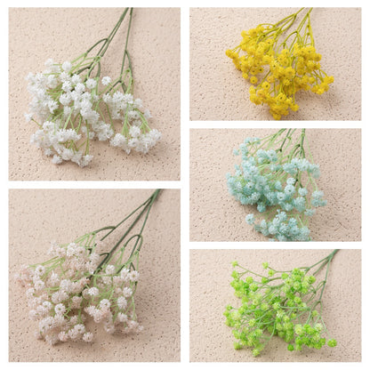 Realistic Soft Foam Baby's Breath Decor for Home, Weddings, and Events - Gorgeous Handheld Bouquets and Aisle Flowers for Stunning Backdrops | Model MW53460