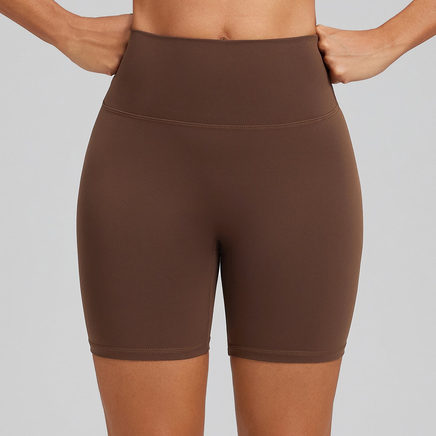 High Waisted Lycra Yoga Shorts for Women Seamless Lifted Fit for Workouts and Everyday Wear