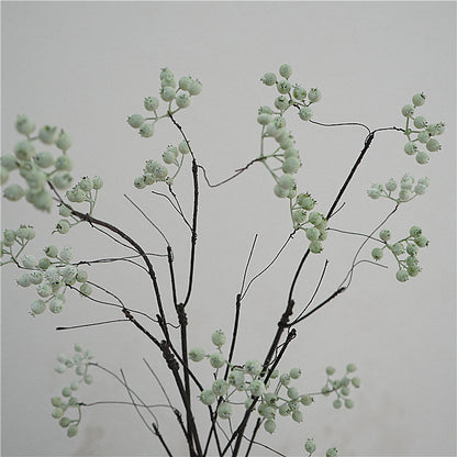 Vibrant Berry Branches - Faux Floral Art for Home Decor, Weddings, and Event Styling - Lifelike Vines and Berries to Enhance Your Interior Aesthetics