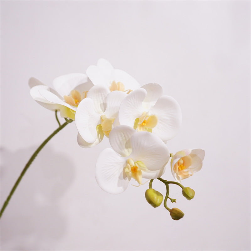 Lifelike Orchid Home Table Decor - Stunning Artificial Flowers for Weddings, Hotel Lobbies, and Photography Props