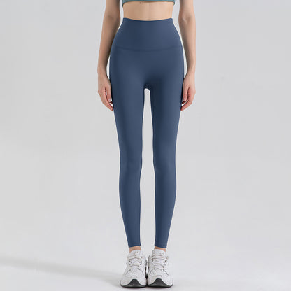 High Waisted Butt Lifting Yoga Pants for Women Summer No See Through Quick Dry Tight Fit Running and Workout Leggings for Comfort and Style