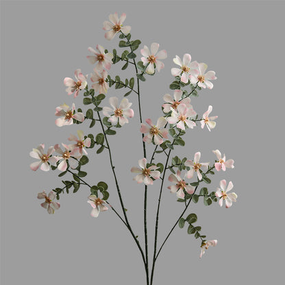 Realistic Single Wildflower Decoration – Perfect for Romantic Country Home Accents, Living Room, Bedroom, and Photography Props Faux Flower