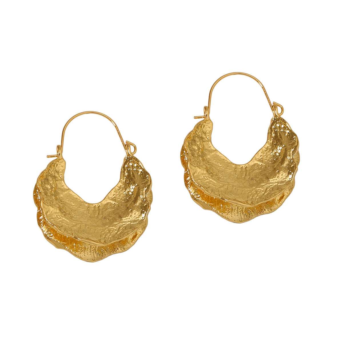 Elegant Vintage-Inspired Gold Earrings for a Chic, Luxurious Style – Perfect for Casual and Dressy Occasions