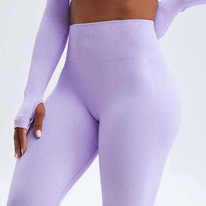 High Waisted Seamless Yoga Pants for Women Peach Bottom Boosting Skin Friendly Fitness Leggings for Maximum Comfort and Flexibility