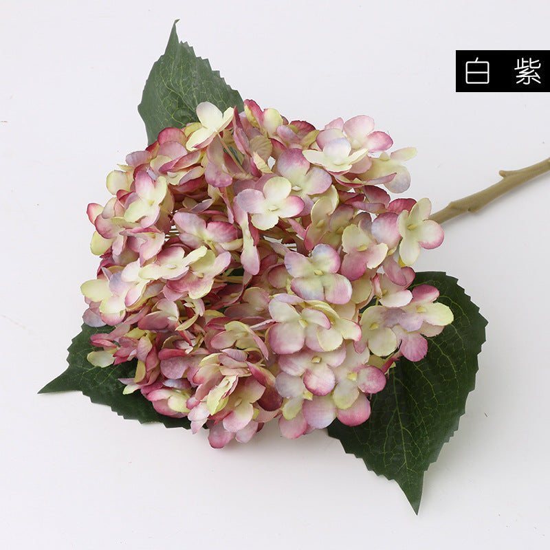 Single Realistic 3D Large Morandi Hydrangea Flower - Perfect for Weddings, Hotel Decor & Events | Lifelong Artificial Floral Arrangement