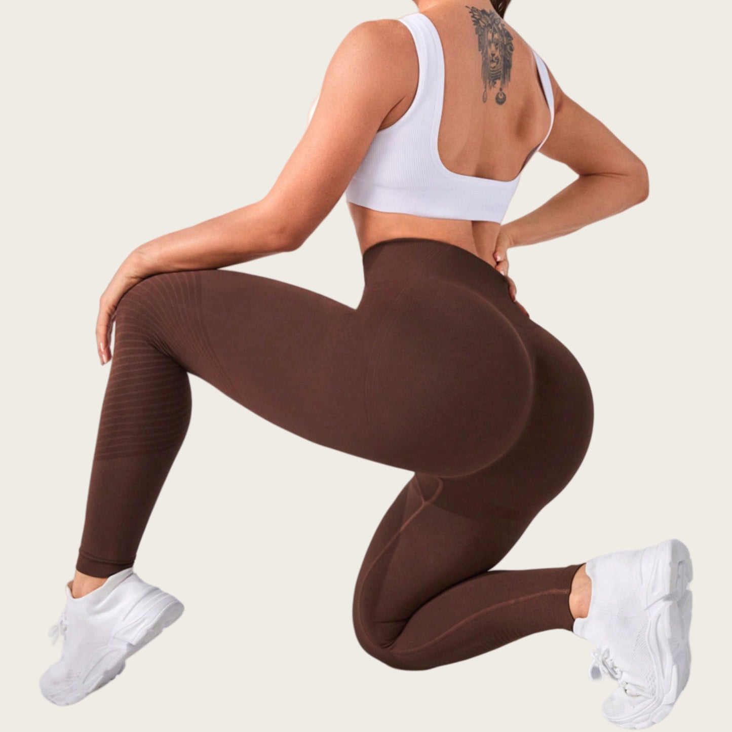 Seamless High Elastic Women's Yoga Pants Quick Dry Peach Butt Lifting Leggings for Running and Fitness for Every Workout