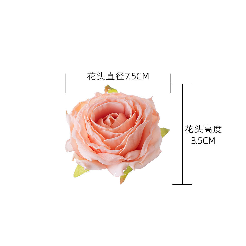 Delicate Artificial Rose Bouquet - Romantic Craftsmanship for Wedding Decor - Lifelike Greenery Faux Flowers - Perfect for Home and Event Decoration (Model MW07302)