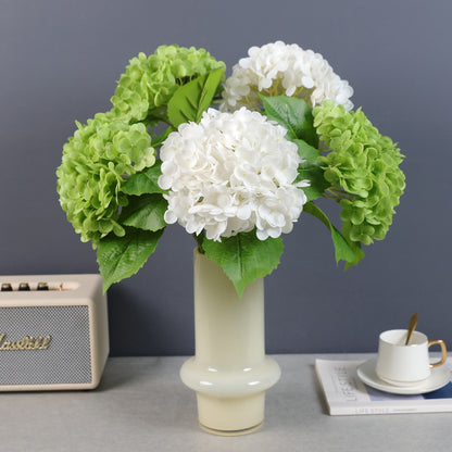 Realistic Hydrangea Artificial Flower - Luxurious Moisture-Resistant Décor for Elegant Weddings and Home Interiors - Perfect Addition to Living Room Centerpieces and Faux Floral Arrangements