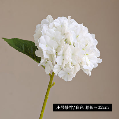 Lifelike 3D Touch Hydrating Hydrangea - Stunning Artificial Flower for Hotel Decor, Wedding Arrangements, and Event Styling