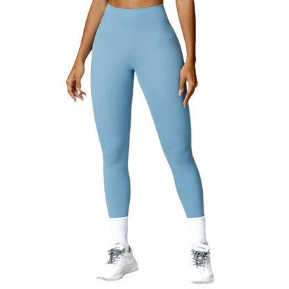 High Waisted Quick Dry Yoga Pants for Women Tummy Control Butt Lifting Fitness Leggings for Outdoor Running and Workout Style 8503