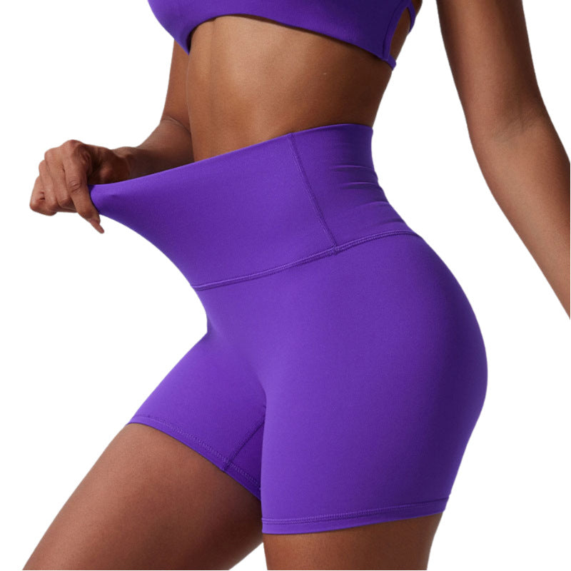 High Waisted Yoga Shorts for Women Tummy Control Lifted Butt and High Elasticity for Running and Gym Workouts