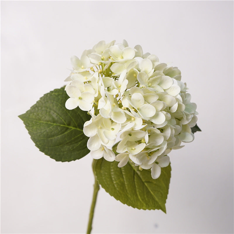 Lifelike Hydrangea Flower Arrangement - Soft Touch Moisturizing Faux Floral Decor for Living Room, Dining Table Centerpiece, Home Decoration, and Wedding Celebrations