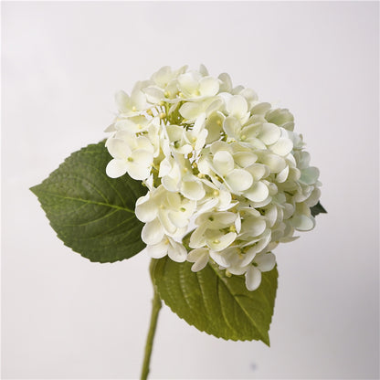 Lifelike Hydrangea Flower Arrangement - Soft Touch Moisturizing Faux Floral Decor for Living Room, Dining Table Centerpiece, Home Decoration, and Wedding Celebrations