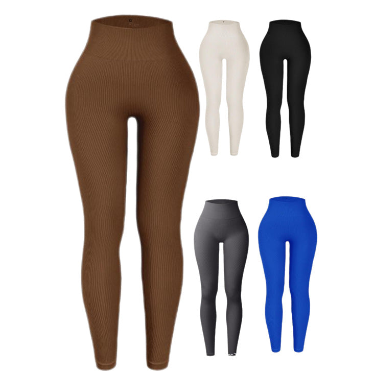 High Waisted Seamless Yoga Pants for Women Butt Lifting Moisture Wicking Quick Dry Athletic Leggings for Outdoor Running Training and Fitness