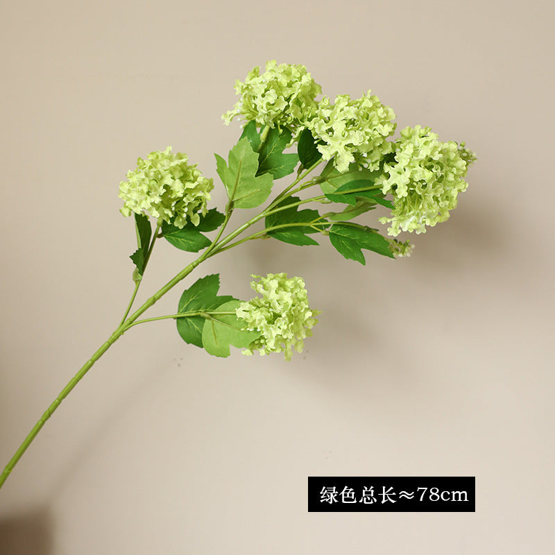 High-Quality Snowball Multi-Head Hydrangea Artificial Flowers for Wedding Decor, Home Accessories, and Photography Props - Stunning Realistic Look and Long-Lasting Beauty