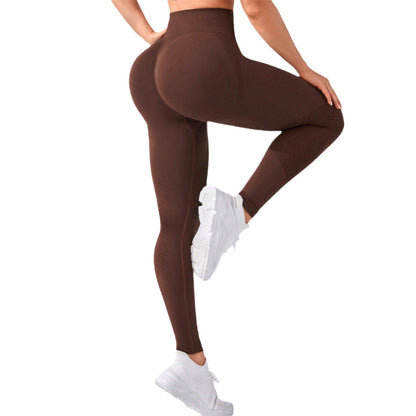 Seamless High Elastic Women's Yoga Pants Quick Dry Peach Butt Lifting Leggings for Running and Fitness for Every Workout