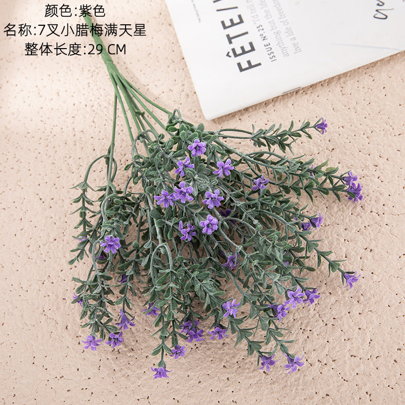 Stunning Faux Flower Starry Sky Plant - Perfect for Weddings & Elegant Home Decor - Trendy INS Style Craft - Model MW05556