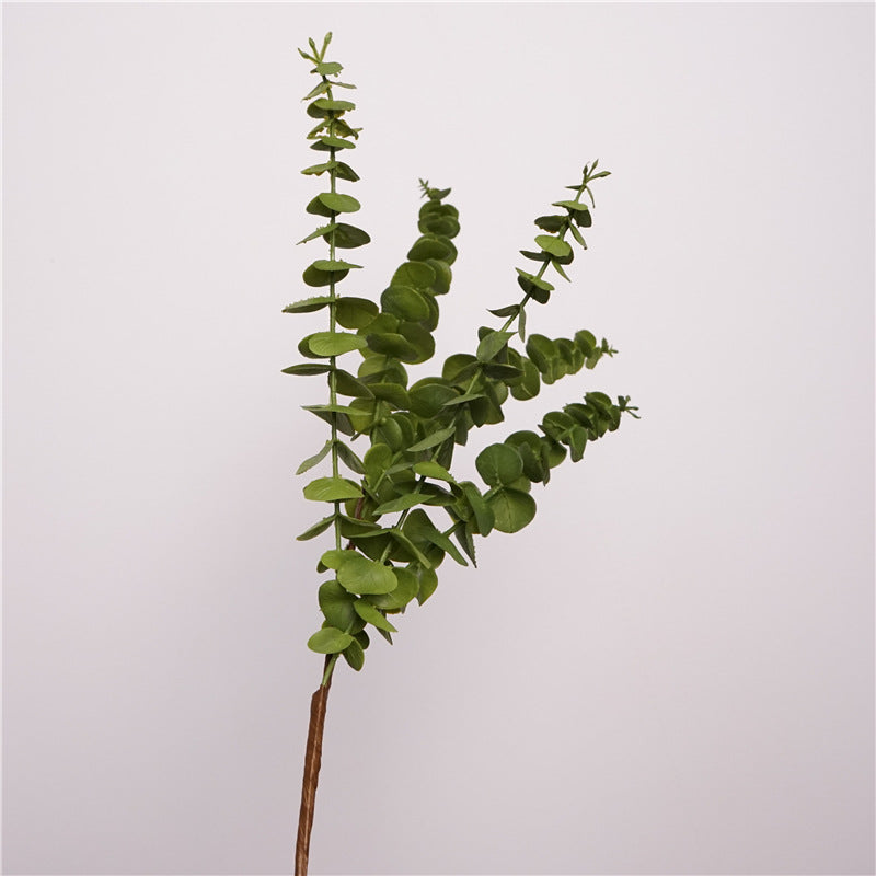 High-Quality Realistic Eucalyptus Leaves Artificial Bouquet for Home Decor - Perfect for Weddings, Events, and Year-Round Decoration