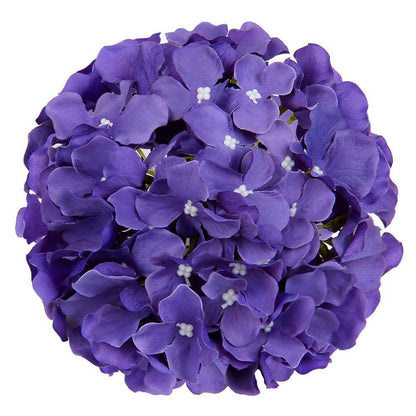 Hydrangea Flower Head - Realistic Artificial Flower with Lifelike Texture for Elegant Wedding Decorations and Stylish Centerpieces for Your Living Room and Dining Table