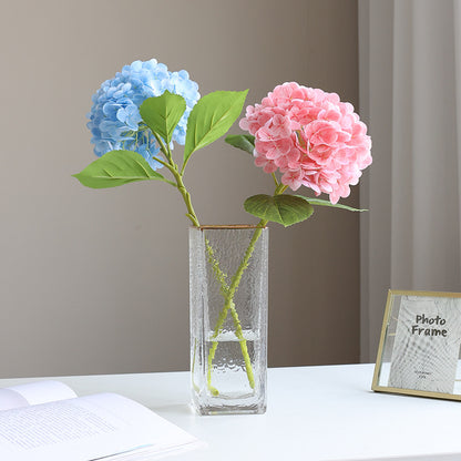 Lifelike 3D Touch Hydrating Hydrangea - Stunning Artificial Flower for Hotel Decor, Wedding Arrangements, and Event Styling