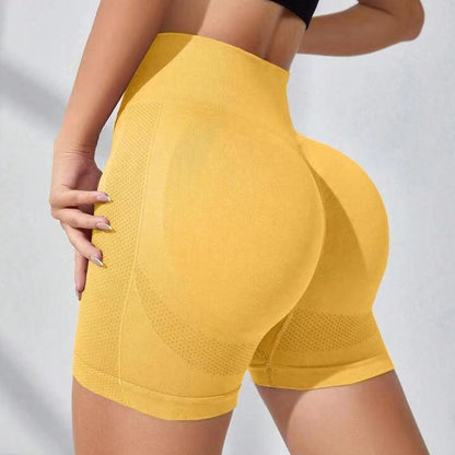 Seamless High Waisted Peach Butt Yoga Shorts for Women Quick Dry Fitness Pants for Outdoor Sports and Workouts