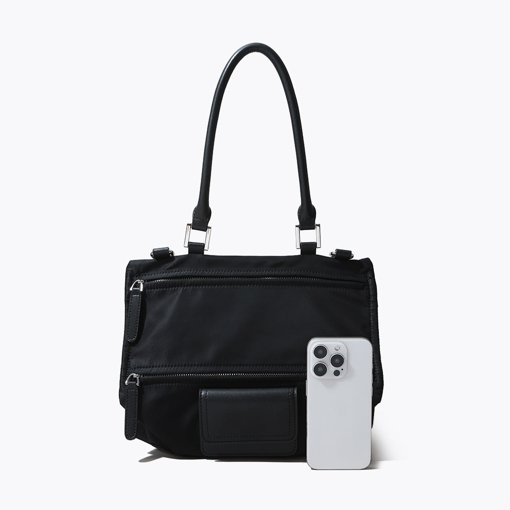 Autumn Women's Korean Style Crossbody Canvas Bag Chic Unique Design for Commuting and Daily Use Shoulder Bag for Fashion Forward Casual Outfits