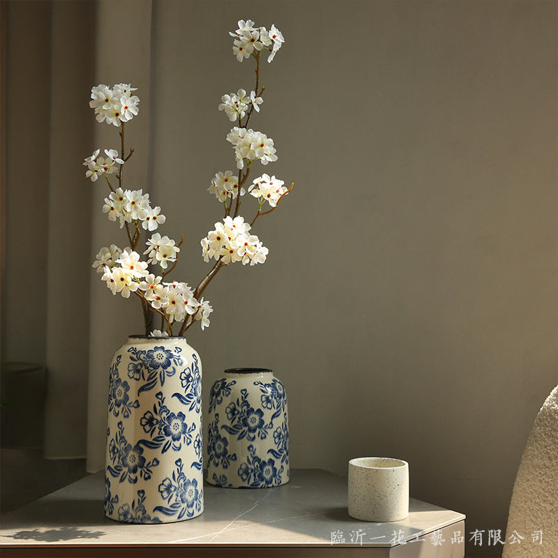 Zen-Inspired Single Stem Artificial Pear Blossom for Home Decor - Elegant Floral Accent for Living Room, Bedroom, and Entryway - Stunning Faux Flower Arrangement