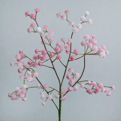 Realistic Soft Touch Gypsophila Flower Stem - Perfect for Weddings, Living Room Decor, Dining Table Centerpieces, Bedroom Accents, and Photography Props