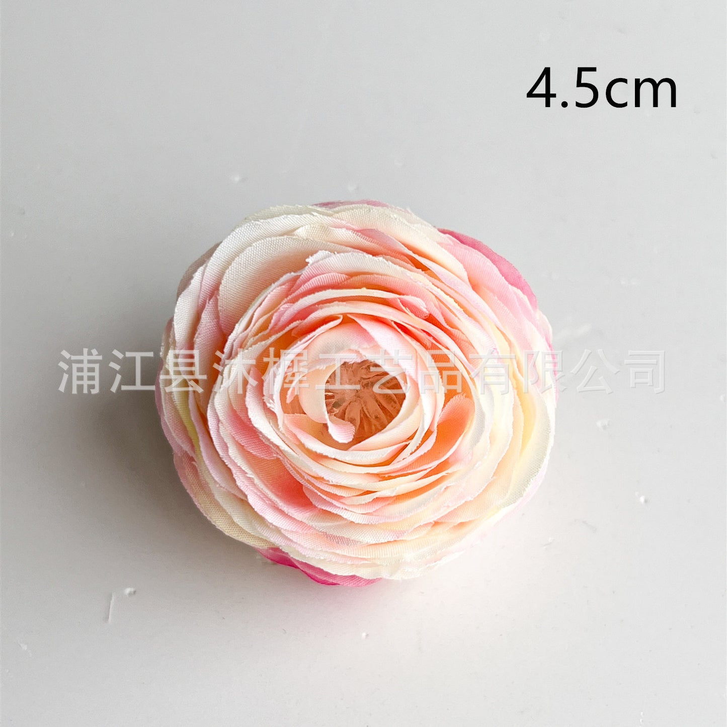 Realistic 24-Layer Peony Rose Flower Head for Weddings | Stunning Silk Fabric Floral Decoration for Photography Props and Celebrations