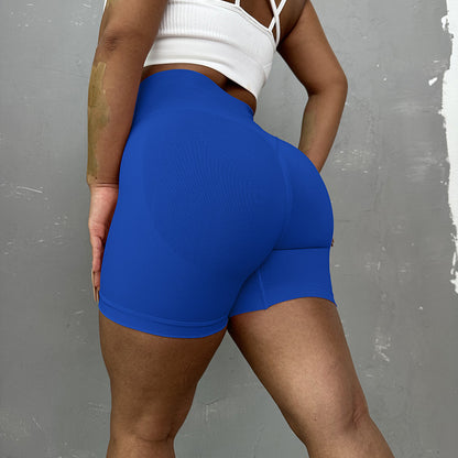 High Waisted Peach Butt Lifting Yoga Shorts for Women Breathable Stretchy Workout Gear for Fitness and Yoga