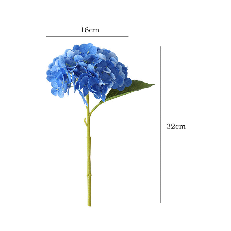 Elegant Faux Hydrangea Bouquet with High-Quality Petals – Perfect for Home Décor, Weddings, and Event Decorations