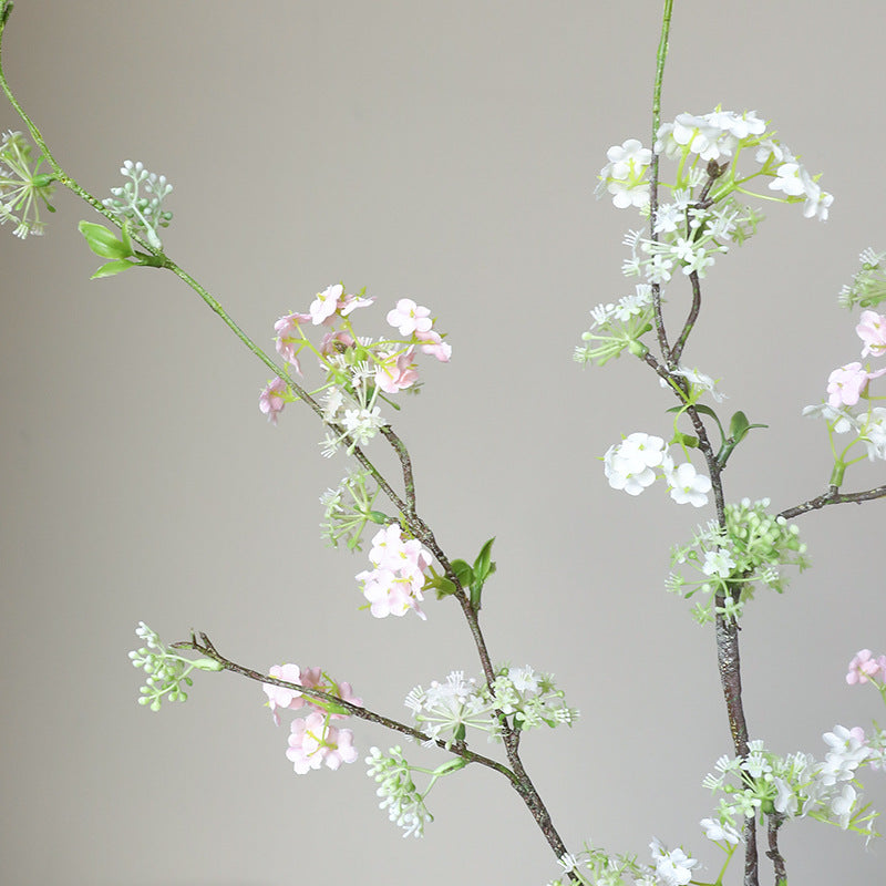 Elegant Touch: Soft Willow Zen-Inspired Artificial Flower Branches for Exquisite Home and Wedding Decor