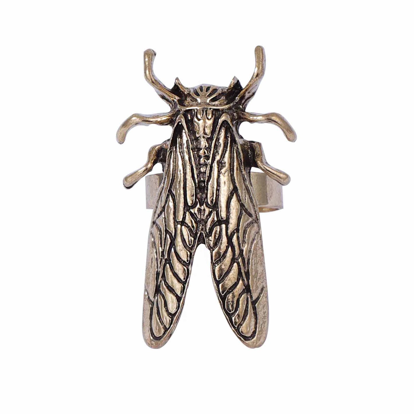 Stylish Vintage-Inspired Alloy Insect Adjustable Ring – Unique and Versatile Accessory for Everyday Wear