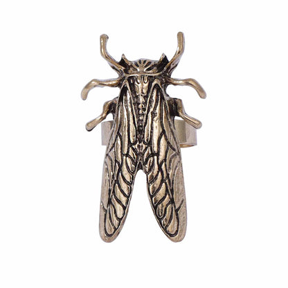 Stylish Vintage-Inspired Alloy Insect Adjustable Ring – Unique and Versatile Accessory for Everyday Wear