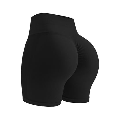 High Waisted Seamless Yoga Shorts for Women Enhancing Peach Buttock Shape Ultra Comfortable and Elastic Fitness Shorts