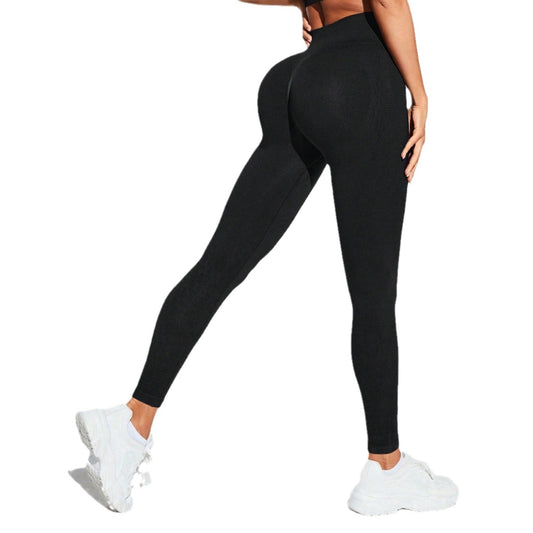 High Waist High Elasticity Breathable Yoga Pants for Women Sculpting Compression Leggings for Fitness and Tummy Control