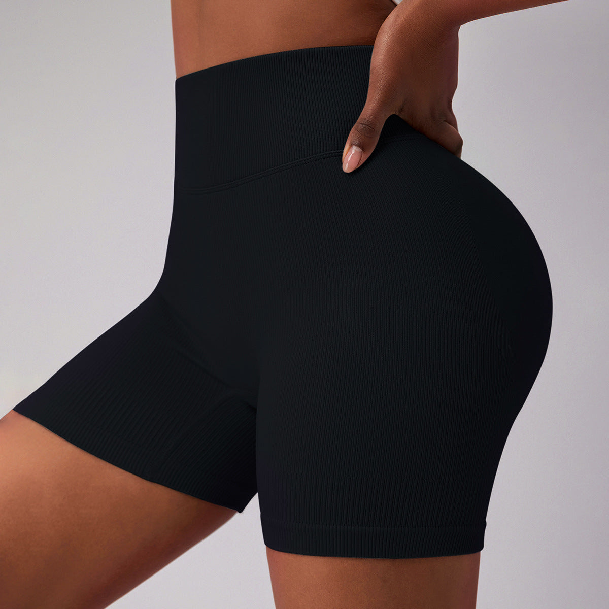 High Waisted Yoga Shorts for Women Sculpting and Supportive Fitness Shorts for Running Yoga and Active Workouts