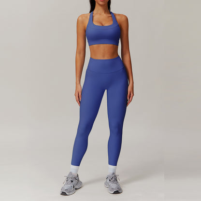 High Waisted Ribbed Yoga Set for Women and Comfortable Activewear for Running Gym and Fitness Quick Dry Breathable Fabric for Performance 8883