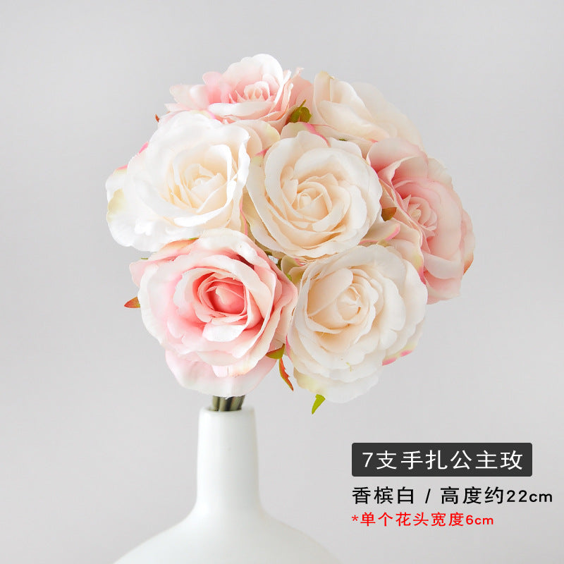 Stunning Artificial Rose Bouquet for Weddings and Home Decor – Soft and Realistic Design Perfect for Brides, Celebrations, and Events