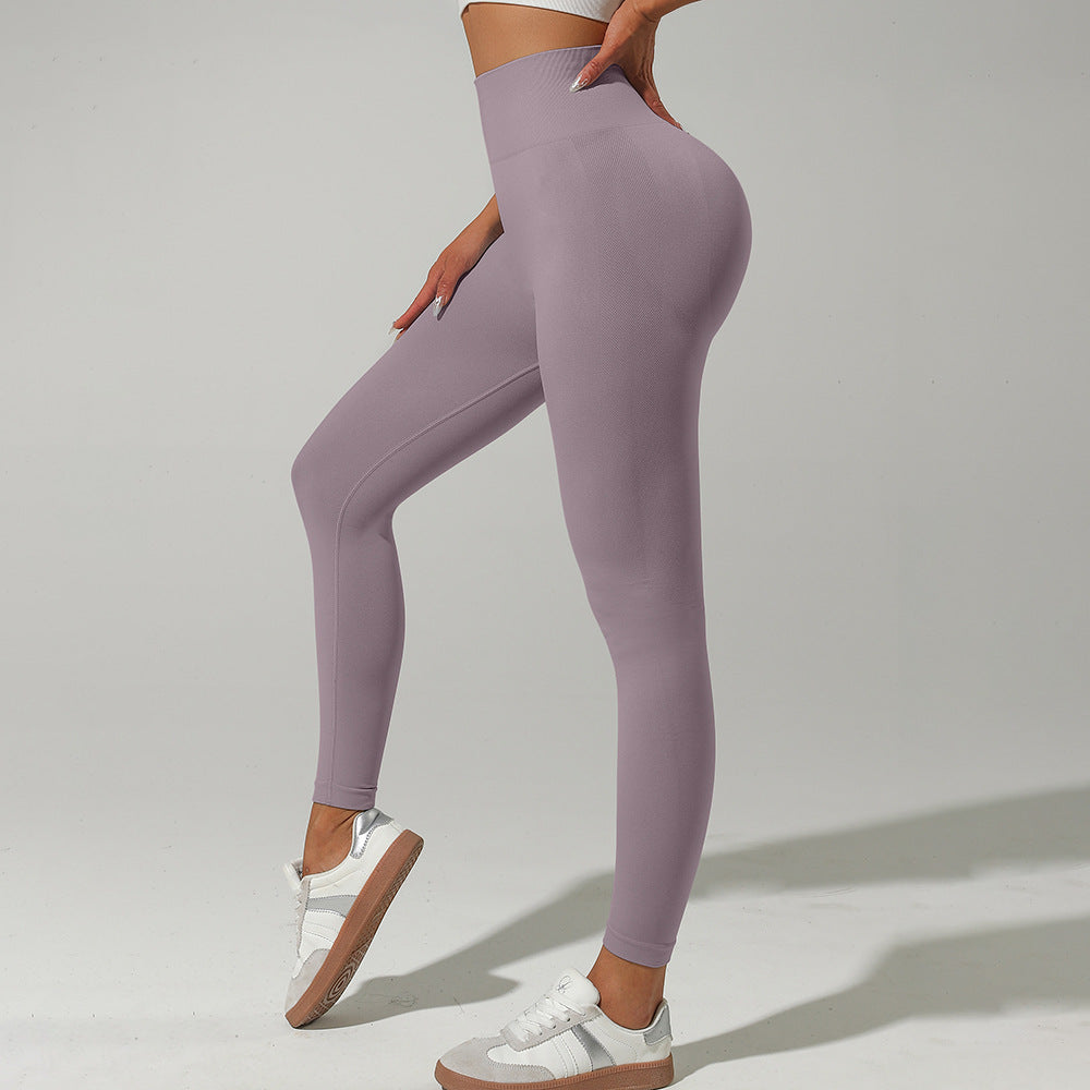 High Waisted Butt Lifting Women's Workout Leggings for Running Peach Bottom Design Available in Multiple Colors for Yoga and Shaping Your Figure