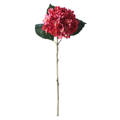 Realistic Gradient Hydrangea Stem - 11-Branch Faux Flower for Stunning Wedding and Home Decor, Perfect for DIY Creations