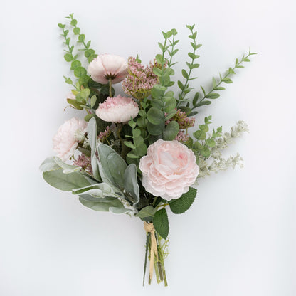 Elegant Peony Bouquet - Stunning Faux Flower Arrangement for Home Decor, Wedding Celebrations, and Wall Decoration - CF01029