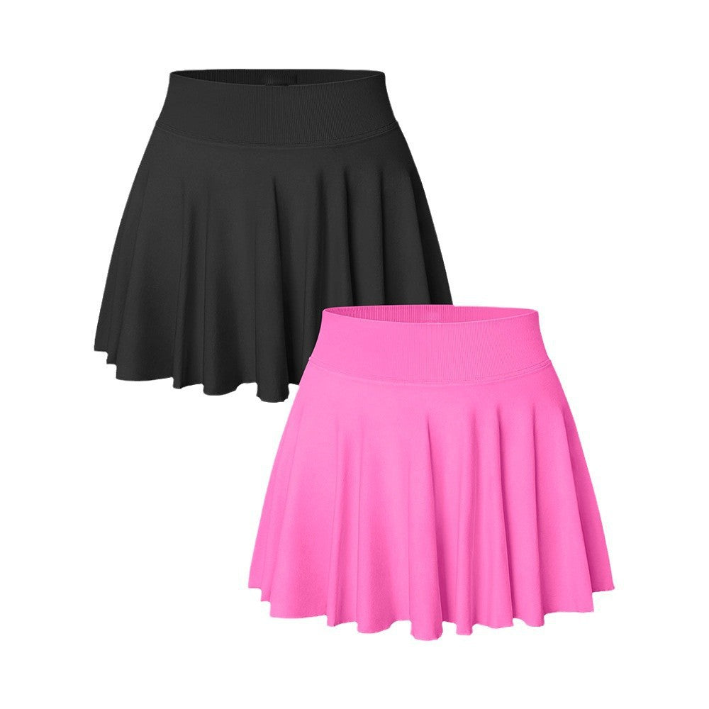 Seamless Pleated Tennis Yoga Skirt for Women Built in Anti See Through Lining for Comfort and Style for Sports Fitness and Everyday Wear