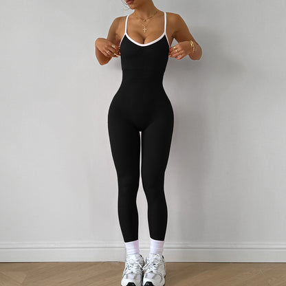 Seamless Sleeveless Quick Dry Yoga Bodysuit Comfort and Flexibility for Active Women